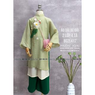 Áo Dài Cách Tân Bé Gái BG2L417